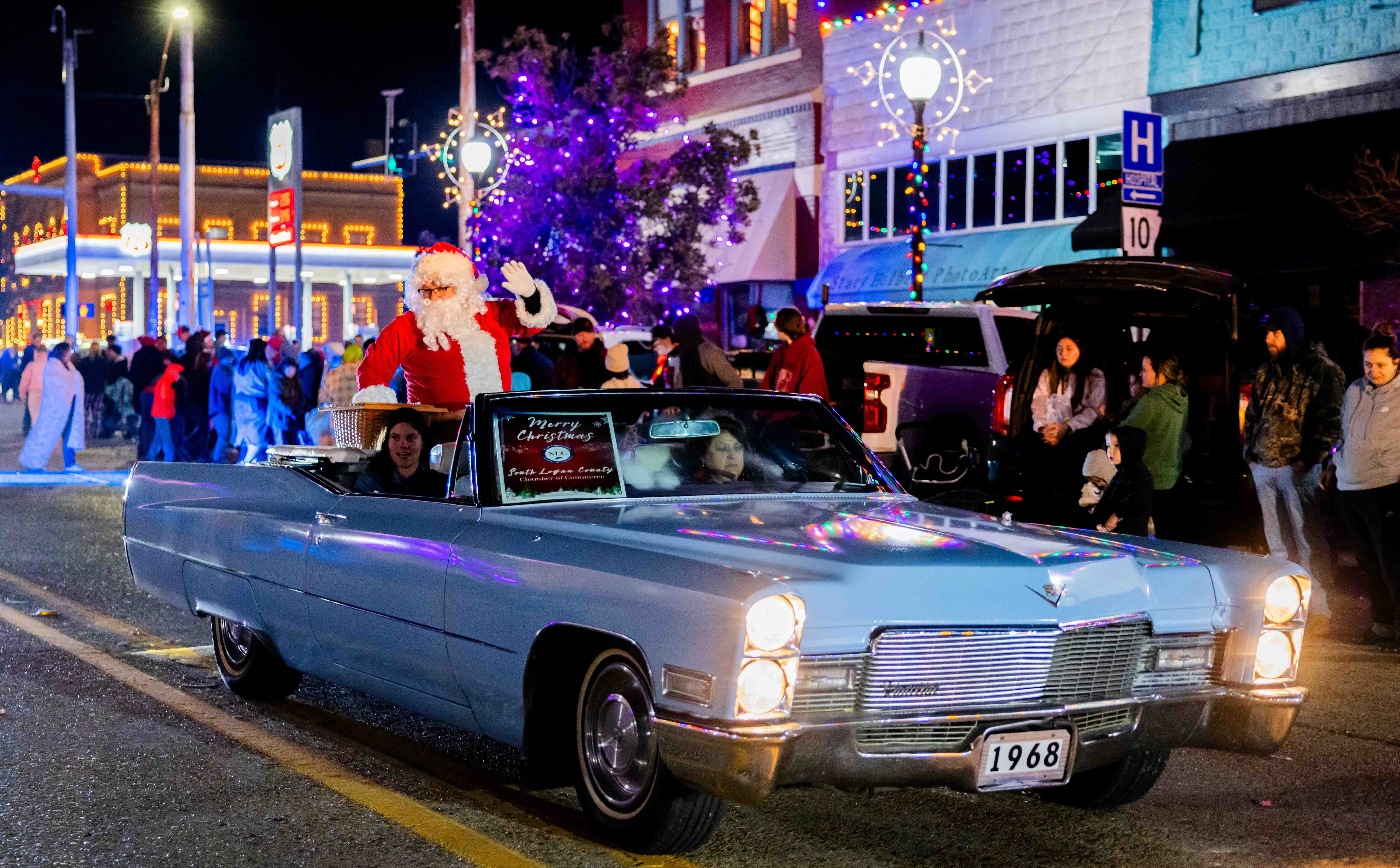 Santa in Booneville